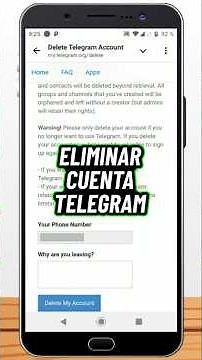 How to Delete My Telegram Account Forever #telegram #account #how #tutorials