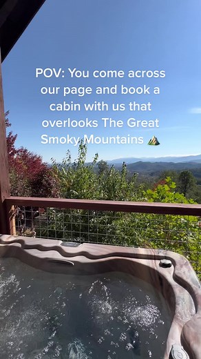 Book a Tennessee Cabin With a View of The Great Smoky Mountains