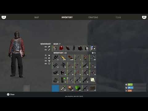 Playing rust practicing pvp