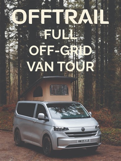 Inside the Offtrail 🚐 In our latest YouTube video, we’ll take you on a full van tour of the Offtrails to show how this compact camper packs in off-grid power, clever storage and a flexible living space designed for real adventures. From the elevating roof and memory-foam pop-top bed to the birch ply live-edge kitchen and Mobiframe sliding bed system, every detail is built for comfort, capability, and everyday usability. Watch the full van tour on YouTube - link below. https://youtu.be/_lMbHekZy