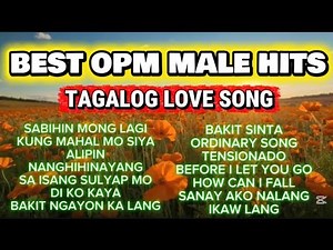 💥BEST OPM MALE HITS NONSTOP TAGALOG LOVESONG SONGS -Menoppose,Jeremiah,shamrock BEST hits playlist