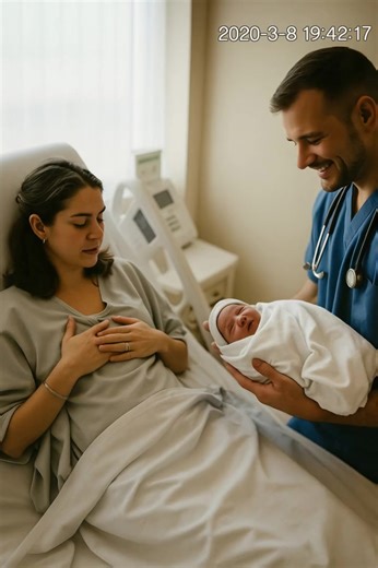A doctor gives a difficult childbirth from his ex-girlfriend, but as soon as he sees a newborn baby, he freezes up in horror 😱😱 The maternity ward was crowded that day. Doctors were running from room to room. The doctor has just finished a major surgery and was going to relax at least for a moment, as a new challenge came: a late-term patient, complicated childbirth, an experienced doctor is urgently needed. He put on a fresh robe, washed his hands and confidently entered the maternity ward. B