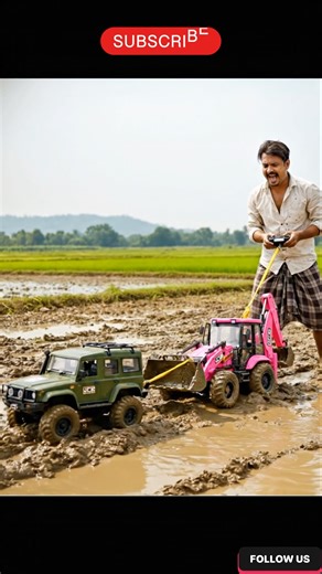 Rc JCB army car remote control