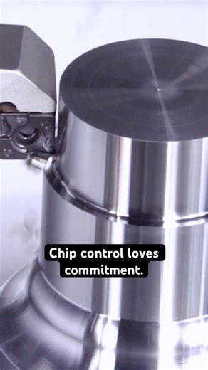 Aggressive Lathe Roughing #cnc #cncmachining #machining