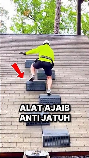 This Roofer Safety Gear Prevents Slipping on Sloping Surfaces
