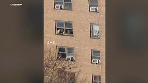 At least 12 people injured in high-rise apartment fire in Brownsville