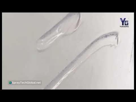 AH90 Hydraulic Putty Sprayer – Factory Testing Before Delivery
