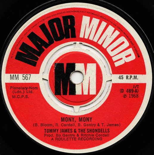 Tommy James & The Shondells - Mony, Mony