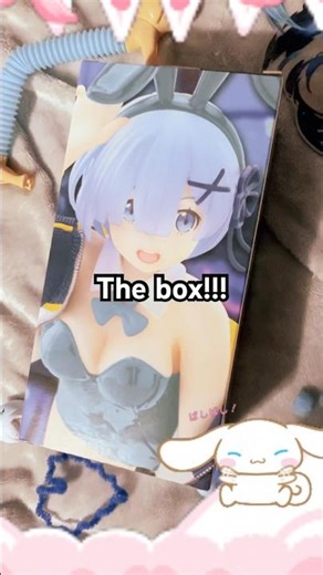 Rem figure unboxing!!!1!1!1!1 #cutecore #rem #figure #anime #rezero #silly