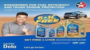 1.2K reactions · 18 shares | Protect your engine with Delo Sports! Get FREE 1L of premium synthetic engine oil and drive with confidence! #LetsGoFurther Available in selected Caltex Delo Sports Oil Change Centers, Caltex Havoline autoPros, Caltex stations, and auto supply shops. Learn more about our products: https://www.caltex.com/ph/products/lubricants/diesel-passenger-car-engine-oils.html Per DTI Fair Trade Permit No. FTEB- 206805, S.2024 | Caltex Philippines | Facebook