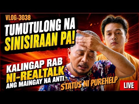 ⭕️ KALINGAP RAB SINAGOT ANG MGA BUMABATIKOS SA KALINGAP | PUREHELP GINAGAMIT NG ANTI PARA MANIRA