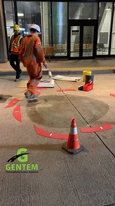 Gentem Inc - Applying preform on concrete how to video www.Gentem.ca