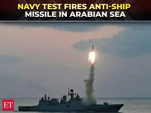 Indian Navy's 'Combat Ready' warships carry out 'Anti-Ship' missile firings