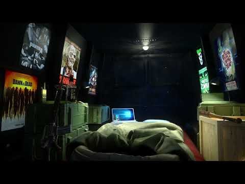 Zombie Apocalypse | Sleeping in a Van | Rain Ambience & Scary Sounds