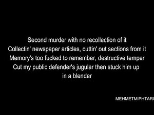 EMINEM - Framed (LYRICS)