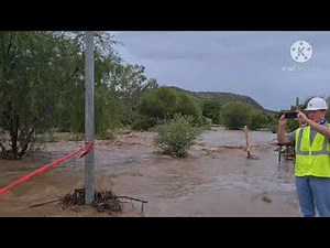 WINDHOEK FLOODS ,RARE FLOODING IN KLEIN WINDHOEK,