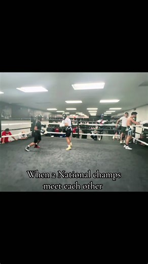 National Champs Sparring Match: Intense Boxing Showdown