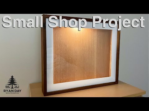 How I Made A Solid Wood Shadow Box