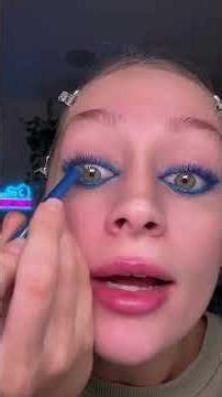 Blue makeup tutorial 💙