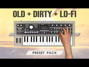 ► 100 presets for Microkorg 2 ► custom patches from Jexus Soundset (no talking demo sounds only)