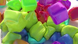 4k graphic animation, impressive images with effects. 4k video animation.