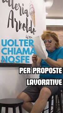 Uolter chiama Nosfe per miratissime proposte lavorative