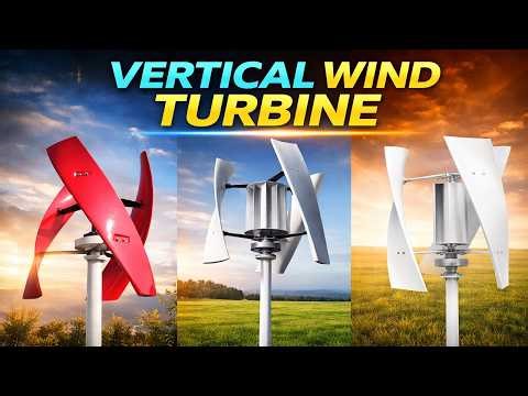 Top 5 Best Vertical Axis Wind Turbines 2026 - Efficient & Quiet Power