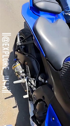 YZF-R6 Sport Bike Modified Exhaust Sound check 💥 #yzfr6 #shorts #yamaha