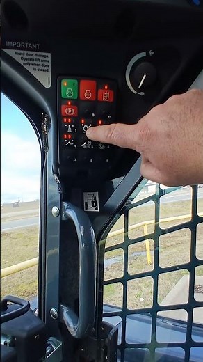John Deere 325G CTL skid steer button overview