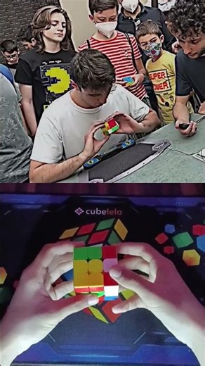 Behind The Scene Of World's Fastest Solve... #cubing #rubikscube #worldrecord #mhaedit #vecna #trend