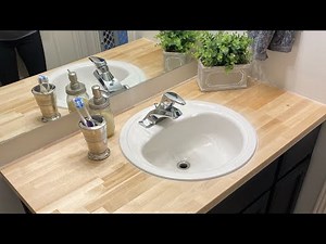 DIY Replacing Laminate Countertop with Butcher Block!!