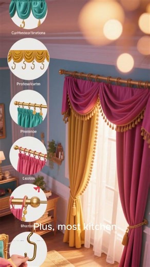 Stop Morning Glare! Blackout Curtains for Kitchen Windows
