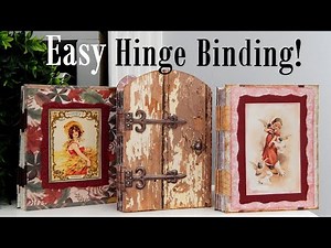 NO SEW JUNK JOURNAL! Perfect for Beginners! SUPER EASY Tutorial!