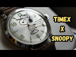 That Timex Snoopy Watch Glow! First Impressions