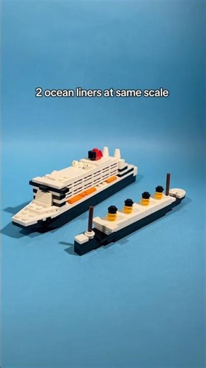 2 Lego ocean liners !