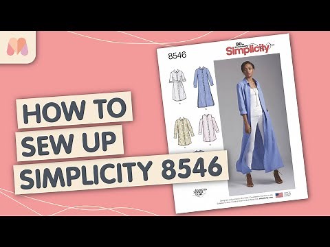 How to make Simplicity 8546 – Shirt Dress Sewalong