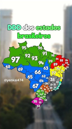 Area codes of Brazilian states