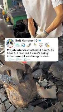 My job interview lasted 11 hours. By hour 8, I realized I wasn't being interviewed, I was being…