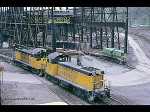 C&BL SW1200's, at Bethlehem Steel, Johnstown, PA 5/07/1991