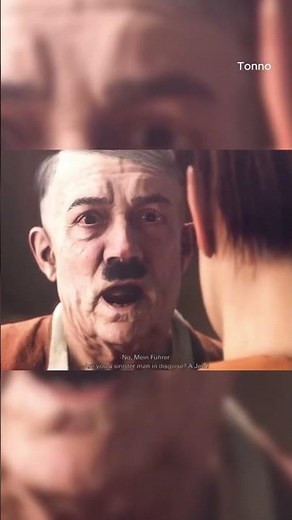 No Mein Führer, I'm from Arizona... | Hitler Scene #hitler #wolfensteinnewcolossus #shorts #gaming