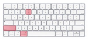 What is print screen controls on my apple computer keyboard