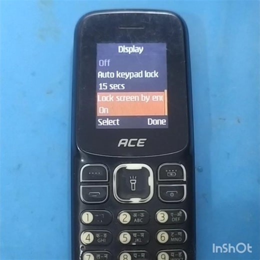 Itel ACE 2 Lock Screen by End Key Setting