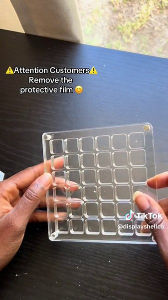 Please remove the film thank you!