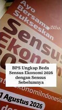 Sensus Ekonomi 2026 Resmi Dimulai, Sektor Pertanian Kini Ikut Didata!