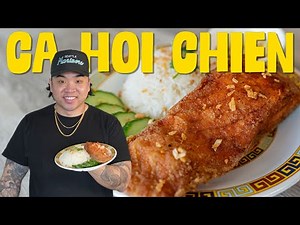 How To Make: Ca Hoi Chien / Fried Salmon