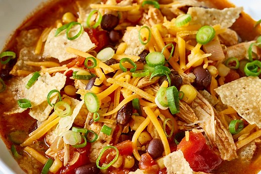 This Chicken Taco Soup Brings the Smoke and Spice in Just 30 Minutes