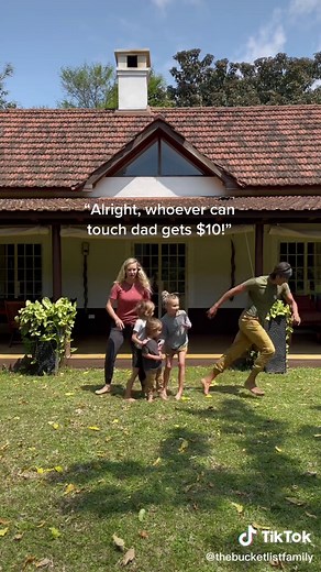 Remember this trend? 😂 It takes a little bit longer for trends to make their way to us here in Africa..😅 ps. Garrett is a cheater. pss. Cali wins my heart! 🥰 #runaway #trending #bucketlist