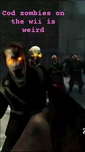 cod zombies on the Wii is a weird experience #wii #bo2 #bo1