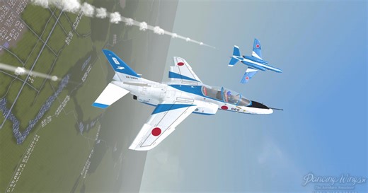 I love that somebody is making a single-player flight sim dedicated to formation flying