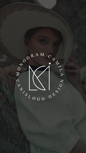 Diseño de logo con tu nombre - CAMILA | Logotipo personalizado